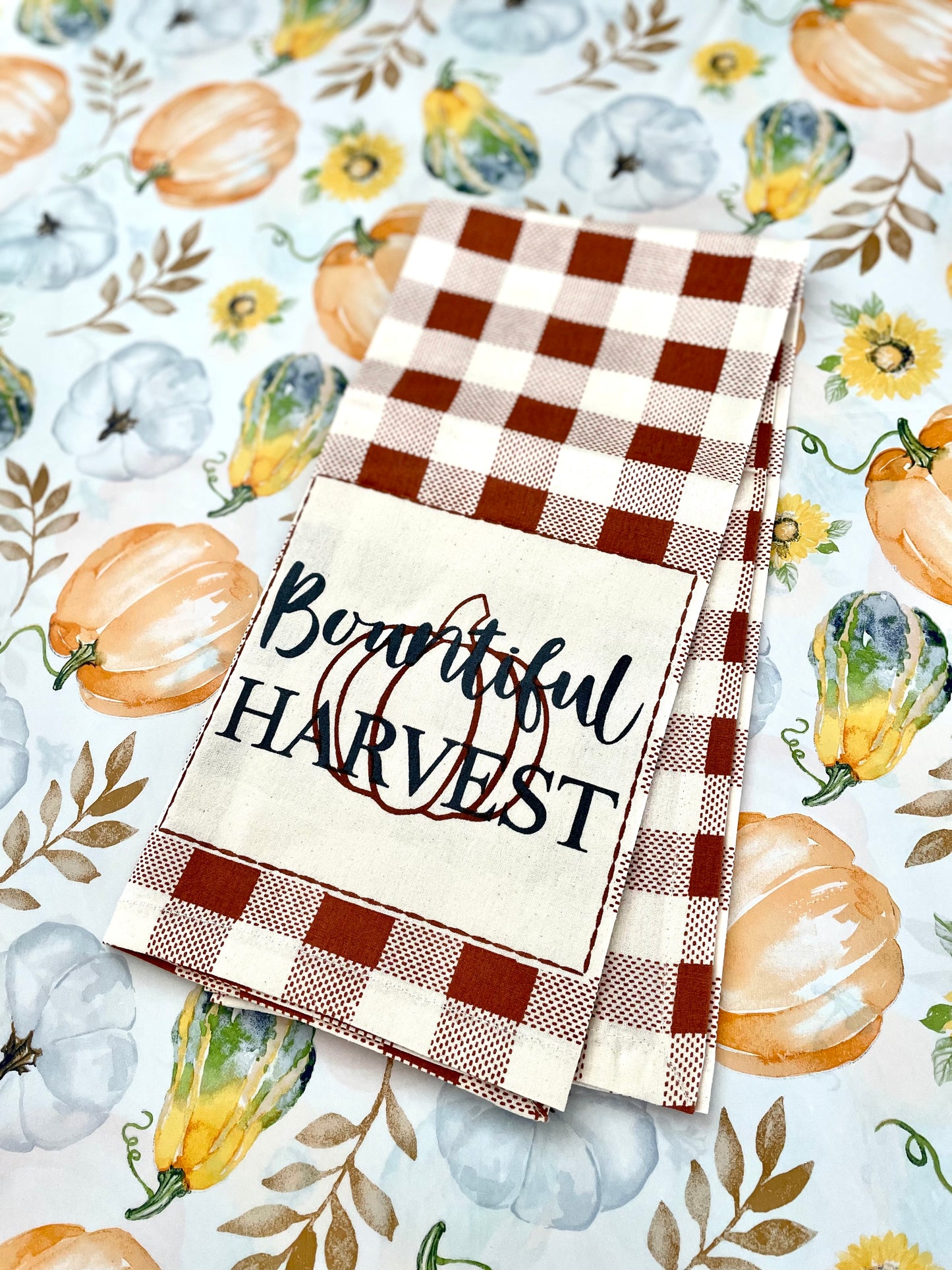 Harvest Tea Towel