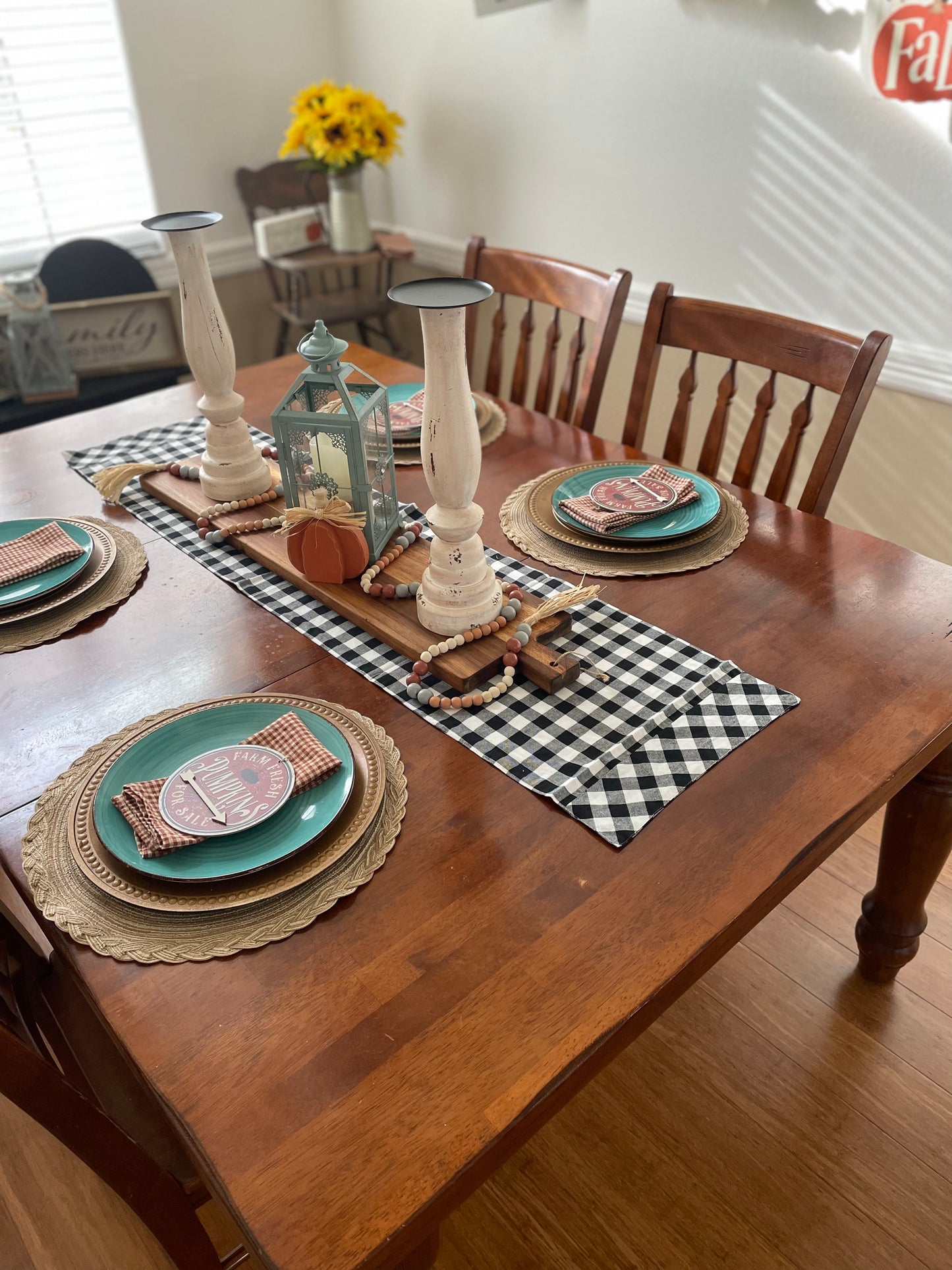 Buffalo Check Table Runner