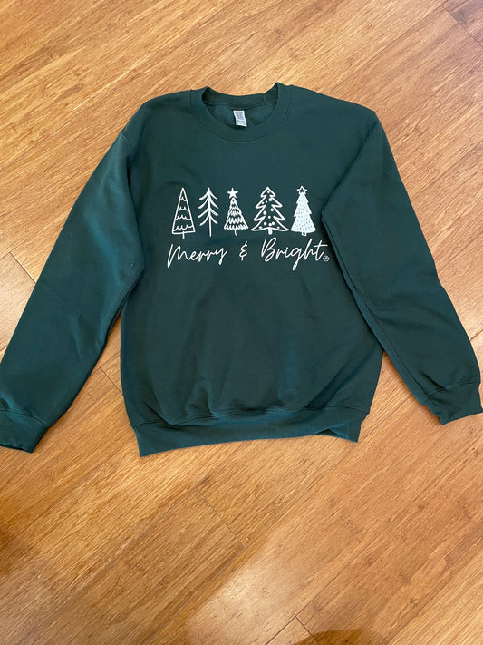 Merry and Bright Sweatshirt